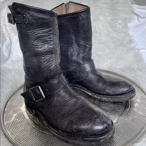Fluevog “Angel” moto boots.